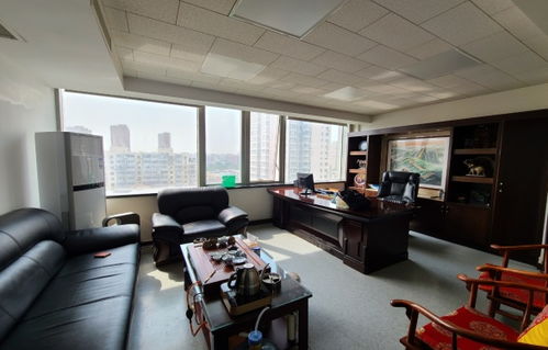 西城區二環 朗琴國際 精裝460平米 大氣前臺 全套家具出租 辦公樓租賃 北京我愛我家